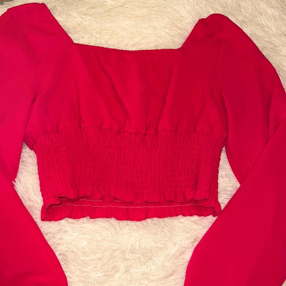 cropped blouse
